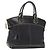 LOUIS VUITTON Suhari Lockit PM Hand Bag Leather Black M91888 LV Auth bs36825V Negro