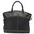 LOUIS VUITTON Suhari Lockit PM Hand Bag Leather Black M91888 LV Auth bs36825V Negro - vista 3