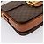 Céline Borsa CELINE Macadam Canvas Horse Carriage Bag PVC Leather Brown Gold Auth 202877 Marrone D'oro - vista 11