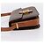 Céline Borsa CELINE Macadam Canvas Horse Carriage Bag PVC Leather Brown Gold Auth 202877 Marrone D'oro - vista 4