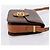 Céline Borsa CELINE Macadam Canvas Horse Carriage Bag PVC Leather Brown Gold Auth 202877 Marrone D'oro - vista 5