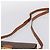 Céline Borsa CELINE Macadam Canvas Horse Carriage Bag PVC Leather Brown Gold Auth 202877 Marrone D'oro - vista 8