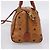 Borsa a mano MCM Logogram Vicetos PVC Leather 2way Brown Gold Auth 203245A Marrone D'oro - vista 5