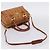 Borsa a mano MCM Logogram Vicetos PVC Leather 2way Brown Gold Auth 203245A Marrone D'oro - vista 9