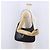 Borsa a tracolla GUCCI Jackie Chain in pelle nera e argento 001 4015 Auth 200526V Nero - vista 24