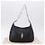 Borsa a tracolla GUCCI Jackie Chain in pelle nera e argento 001 4015 Auth 200526V Nero - vista 25