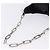 Borsa a tracolla GUCCI Jackie Chain in pelle nera e argento 001 4015 Auth 200526V Nero - vista 8