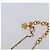 Colar Medusa VERSACE Metal Tom Dourado Auth SW2838V - vista 9