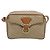 Céline Borsa a tracolla CELINE Macadam Canvas PVC Beige Gold Auth 202679 D'oro - vista 2