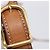 Céline Borsa a tracolla CELINE Macadam Canvas PVC Beige Gold Auth 202679 D'oro - vista 25
