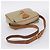 Céline Borsa a tracolla CELINE Macadam Canvas PVC Beige Gold Auth 202679 D'oro - vista 7