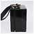 Borsa a tracolla CHANEL Matelasse in pelle verniciata nera e oro CC Auth 203247 Nero D'oro - vista 4