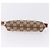 Pouch GUCCI GG Canvas Beige Gold 152507 Auth 197288V D'oro - vista 8