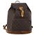 Zaino LOUIS VUITTON Monogram Montsouris GM M51135 LV Auth hk4117 Monogramma