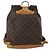 Zaino LOUIS VUITTON Monogram Montsouris GM M51135 LV Auth hk4117 Monogramma - vista 2