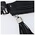 Borsa a tracolla CHANEL in pelle nera con CC argento Auth 200547A Nero - vista 15