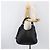 Borsa a tracolla CHANEL in pelle nera con CC argento Auth 200547A Nero - vista 24