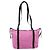 PRADA Schulttasche Nylon Rosa Schwarz Auth 202854 Pink - Ansicht 3