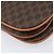 Céline Borsa a tracolla CELINE Macadam PVC Pelle Marrone Tono Oro Auth 201403A - vista 15