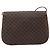 Céline Borsa a tracolla CELINE Macadam PVC Pelle Marrone Tono Oro Auth 201403A - vista 3
