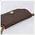 Céline Borsa a tracolla CELINE Macadam PVC Pelle Marrone Tono Oro Auth 201403A - vista 6