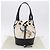 LOEWE Paula's Ibiza Collaboration Tasche Canvas 2way Ivory Silver Auth 202301M Silber Roh - Ansicht 12