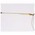 Gafas de sol CARTIER Trinity metal Gold Auth am12402M Dorado - vista 11