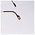 Gafas de sol CARTIER Trinity metal Gold Auth am12402M Dorado - vista 9