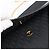 Borsa a tracolla con catena Christian Dior Trotter Canvas Nero Oro Auth 203456 D'oro - vista 15