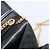 Borsa a tracolla con catena Christian Dior Trotter Canvas Nero Oro Auth 203456 D'oro - vista 19