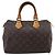LOUIS VUITTON Monogram Speedy 25 Hand Bag M41528 LV Auth 201242 Monogramma - vista 3