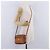 Borsa a tracolla MCM Vicetos PVC Pelle Marrone Tono Oro Auth 203589 - vista 25
