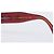Occhiali da sole CHANEL Plastica Rosso Tono Oro CC Auth ka6179 - vista 10