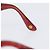 Occhiali da sole CHANEL Plastica Rosso Tono Oro CC Auth ka6179 - vista 11