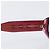 Occhiali da sole CHANEL Plastica Rosso Tono Oro CC Auth ka6179 - vista 12