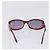 Occhiali da sole CHANEL Plastica Rosso Tono Oro CC Auth ka6179 - vista 3