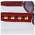 Occhiali da sole CHANEL Plastica Rosso Tono Oro CC Auth ka6179 - vista 8