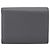 LOEWE Anagram Trifold Wallet Leather Gray Silver Auth 203094A Brown Silvery - view 2