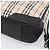 Borsa a tracolla BURBERRY Nova Check Canvas Beige Silver Auth ka6064 Argento - vista 12