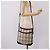 Borsa a tracolla BURBERRY Nova Check Canvas Beige Silver Auth ka6064 Argento - vista 22