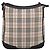 Borsa a tracolla BURBERRY Nova Check Canvas Beige Silver Auth ka6064 Argento - vista 3