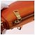 Borsa a tracolla PRADA Nylon Orange Gold Auth 202922A D'oro Arancione - vista 17