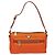 Borsa a tracolla PRADA Nylon Orange Gold Auth 202922A D'oro Arancione - vista 2