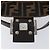 Borsa a tracolla FENDI Zucca Canvas Mamma Baguette Marrone Nero Auth BA15631V - vista 17