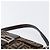 Borsa a tracolla FENDI Zucca Canvas Mamma Baguette Marrone Nero Auth BA15631V - vista 8