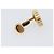 Orecchini Christian Dior metallo Gold Tone Auth SW2806V - vista 8