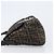 Borsa a tracolla FENDI Zucca Canvas Mamma Baguette Marrone Nero Auth BA15633A - vista 5