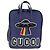 Zaino GUCCI RON HERMAN Canvas Navy Silver 477875 Auth 200358M Argento Blu navy - vista 2