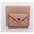Cartera Miu Miu Trifold Cuero Rosa Oro Auth 203263A Dorado - vista 21