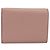 Cartera Miu Miu Trifold Cuero Rosa Oro Auth 203263A Dorado - vista 3